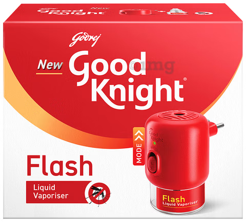 Good Knight Gold Flash Machine with Gold Flash Refill(45ml)