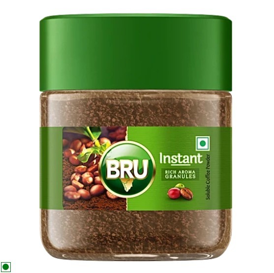 BRU Instant Pure Coffee  25 g Jar
